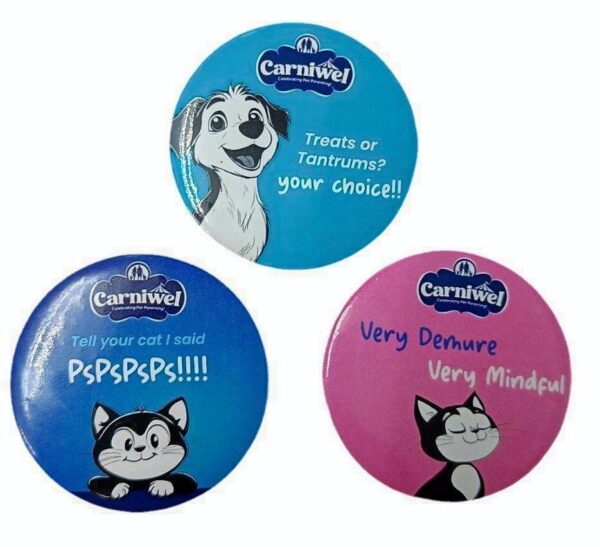 Round Fridge Magnets 44mm