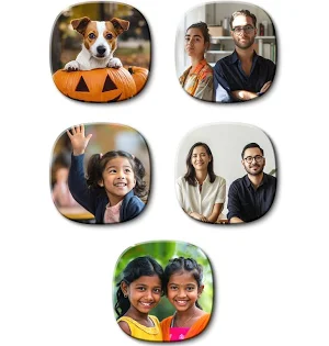 Round Fridge Magnets 44mm